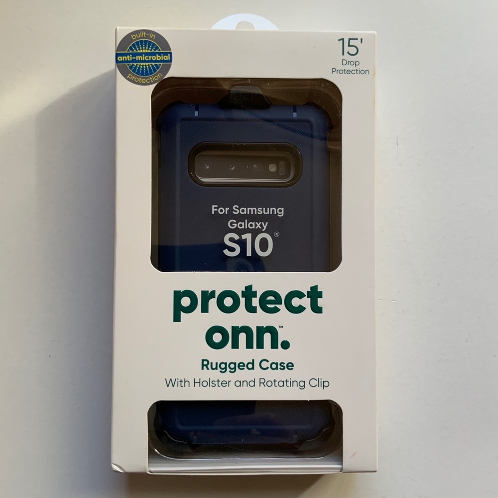 2/$10 Onn Rugged Case For Samsung Galaxy S10